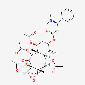 molecular formula C39H51NO13 B1245915 紫杉萜定碱 N 