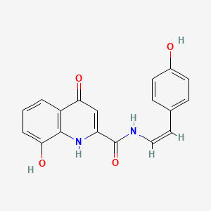 molecular formula C18H14N2O4 B1245925 Perspicamide B 