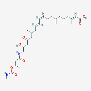 molecular formula C29H46N2O7 B1245940 卡利满他辛 C 