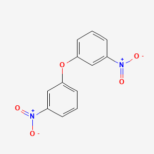 molecular formula C12H8N2O5 B12459426 Bis[m-nitrophenyl]ether CAS No. 38490-83-4