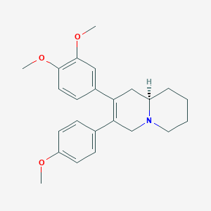 molecular formula C24H29NO3 B1245952 Julandine 