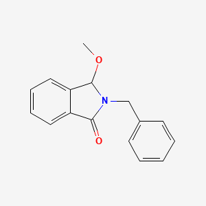 2-benzyl-3-methoxy-3H-isoindol-1-one