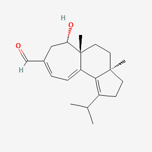 molecular formula C20H28O2 B1245976 异盏菌素B2 