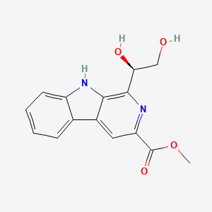 molecular formula C15H14N2O4 B1245986 dichotomine C 
