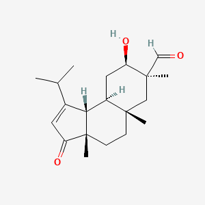 molecular formula C20H30O3 B1245987 Cyanthiwigin AD 