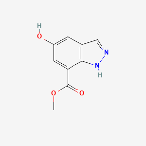 methyl 5-hydroxy-1H-indazole-7-carboxylate