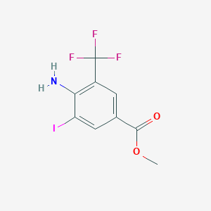 Methyl 4-amino-3-iodo-5-(trifluoromethyl)benzoate