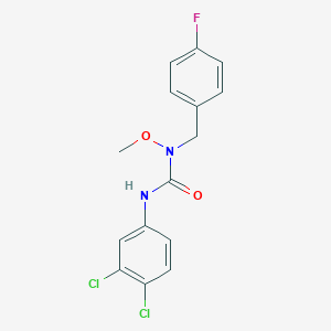 B124601 3-(3,4-Dichlorophenyl)-1-(4-fluorobenzyl)-1-methoxyurea CAS No. 149282-22-4