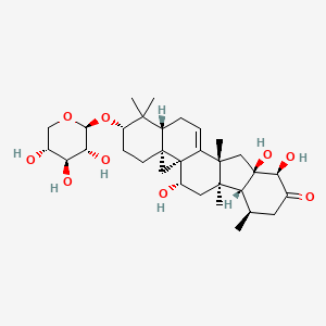 molecular formula C32H48O9 B1246010 Cimicifugoside H-4 CAS No. 161097-79-6