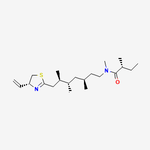 molecular formula C21H38N2OS B1246023 Kalkitoxin CAS No. 247184-89-0