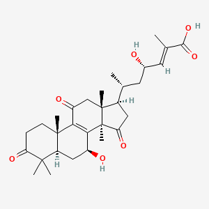 molecular formula C30H42O7 B1246033 灵芝酸 Lm2 CAS No. 508182-41-0