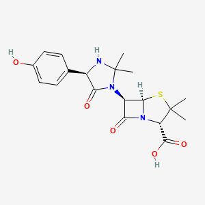 molecular formula C19H23N3O5S B1246044 苯唑西林 CAS No. 53861-02-2