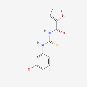 N-[(3-methoxyphenyl)carbamothioyl]furan-2-carboxamide