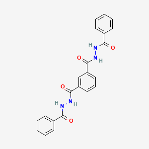 N'~1~,N'~3~-bis(phenylcarbonyl)benzene-1,3-dicarbohydrazide