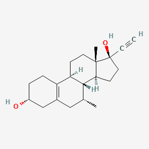 molecular formula C21H30O2 B1246056 3alpha-Hydroxytibolone CAS No. 100239-44-9