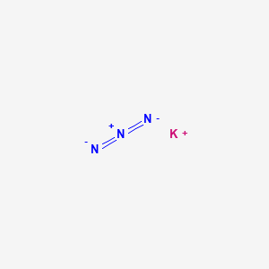 molecular formula KN3 B1246060 叠氮化钾 CAS No. 20762-60-1