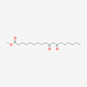 molecular formula C19H34O4 B1246071 10,12-Dioxostearic acid methyl ester 