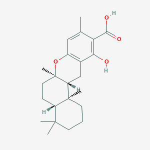 molecular formula C23H32O4 B1246076 Hongoquercin A 