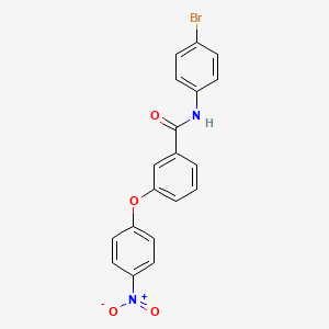 N-(4-bromophenyl)-3-(4-nitrophenoxy)benzamide