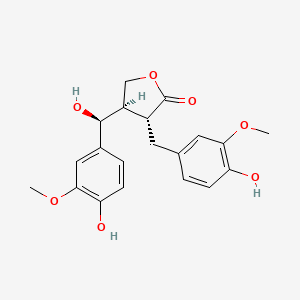molecular formula C20H22O7 B1246089 Hydroxymatairesinol 
