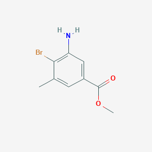 Methyl 3-amino-4-bromo-5-methylbenzoate