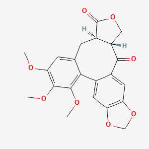molecular formula C22H20O8 B1246090 Steganone 