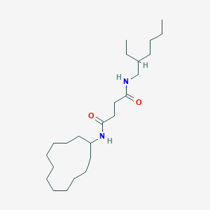 N-cyclododecyl-N'-(2-ethylhexyl)butanediamide