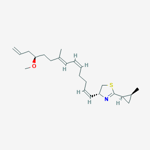 molecular formula C23H35NOS B1246122 Curacin B 