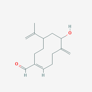 molecular formula C15H22O2 B1246124 Leitneridanin B 