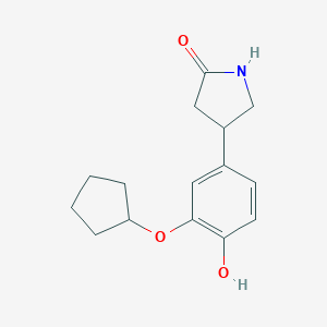molecular formula C15H19NO3 B124613 (-去甲基罗利普兰 CAS No. 150519-28-1