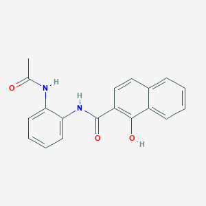 N-[2-(acetylamino)phenyl]-1-hydroxynaphthalene-2-carboxamide