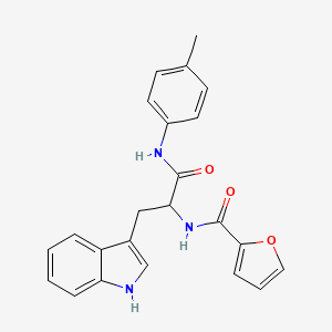 Nalpha-(furan-2-ylcarbonyl)-N-(4-methylphenyl)tryptophanamide