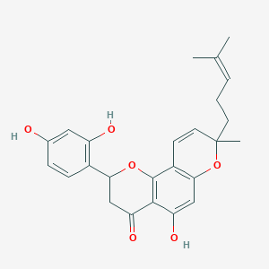 molecular formula C25H26O6 B1246199 桑根醇 L CAS No. 329319-20-2