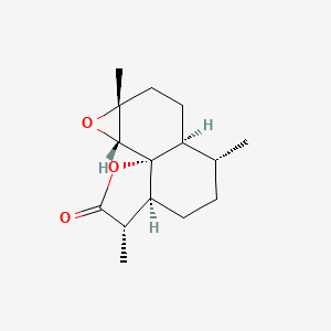 molecular formula C15H22O3 B1246200 Dihydroarteannuin B 