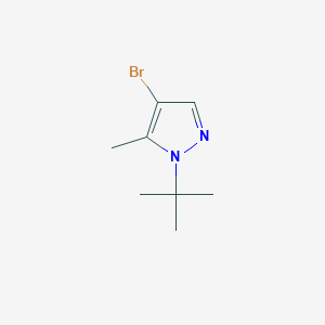 4-bromo-1-tert-butyl-5-methyl-1H-pyrazole