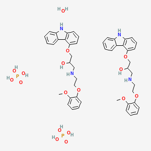 molecular formula C48H60N4O17P2 B1246202 Coreg CR CAS No. 610309-89-2