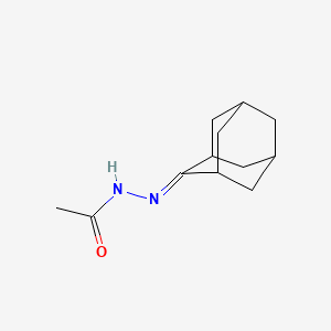 N'-(adamantan-2-ylidene)acetohydrazide