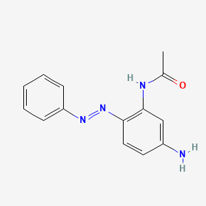 N-{5-amino-2-[(E)-phenyldiazenyl]phenyl}acetamide