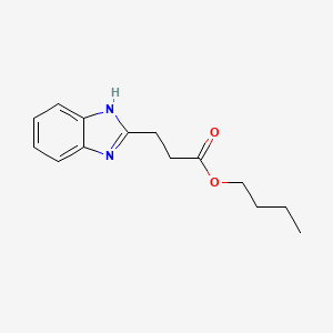 butyl 3-(1H-benzimidazol-2-yl)propanoate