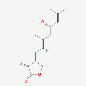 molecular formula C15H20O3 B1246265 Anthecotulide 