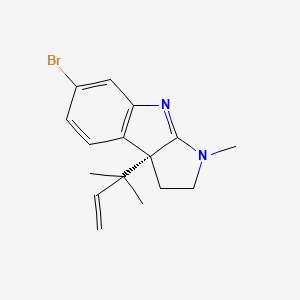 molecular formula C16H19BrN2 B1246269 氟斯特拉明 C 