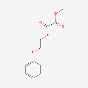 Methyl 2-phenoxyethyl ethanedioate