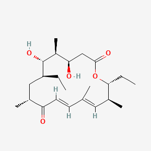molecular formula C23H38O5 B1246279 丁内酯 