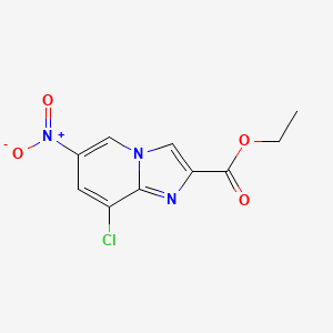 Ethyl 8-chloro-6-nitroimidazo[1,2-a]pyridine-2-carboxylate