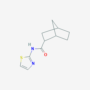 N-(1,3-thiazol-2-yl)bicyclo[2.2.1]heptane-2-carboxamide