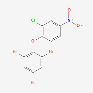 1,3,5-Tribromo-2-(2-chloro-4-nitrophenoxy)benzene