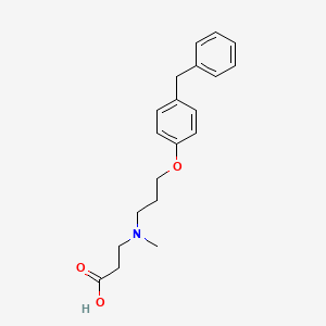 N-[3-(4-Benzylphenoxy)propyl]-N-Methyl-Beta-Alanine