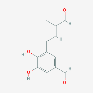 molecular formula C12H12O4 B1246342 蒙塔二醇 CAS No. 247132-16-7