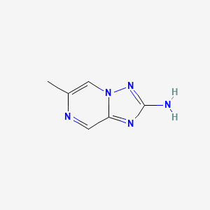 6-Methyl-[1,2,4]triazolo[1,5-a]pyrazin-2-ylamine