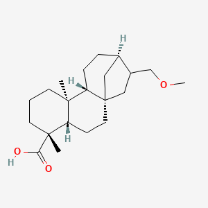 (1S,4S,5R,9S,10R,13R)-14-(methoxymethyl)-5,9-dimethyltetracyclo[11.2.1.01,10.04,9]hexadecane-5-carboxylic acid